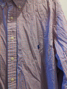 RALPH LAUREN💥Nwot💥 Red, White & Blue Button-Down Collared Shirt